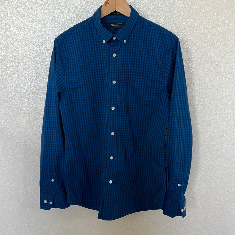 Banana Republic Slim Flex Fit Button Down